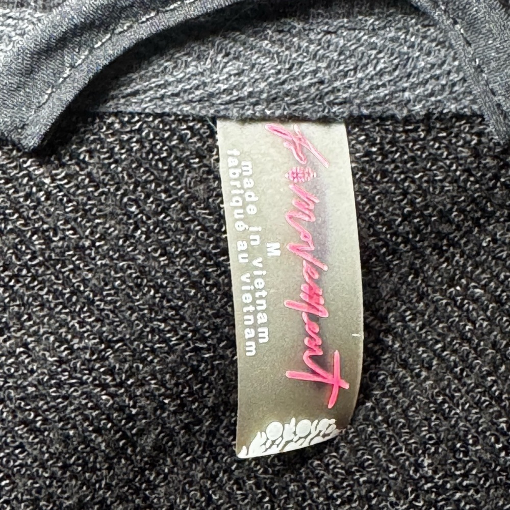 Free People Movement Black Half-Zip Pullover Jacket Size M ✨ - Picture 7 of 10
